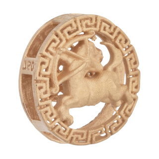آویز گردنبند طلا 18 عیار زنانه مدل MM2073 مهر گالری - 01