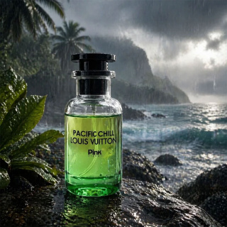 عطر جیبی مدل Louis Vuitton Pacific Chill حجم 25 میلی لیتر پینک ویژوال - 03