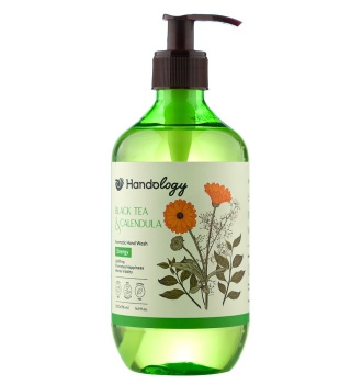 مایع دست شویی آروماتراپی Black Tea و Calendula حجم 500میل هندولوژی - 01