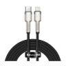 کابل شارژ سریع USB-C به لایتنینگ مدل Cafule Series Metal طول دو متر بیسوس