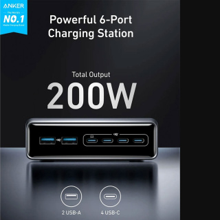 شارژر رومیزی انکر مدل A2683 با توان 200 وات - 01
