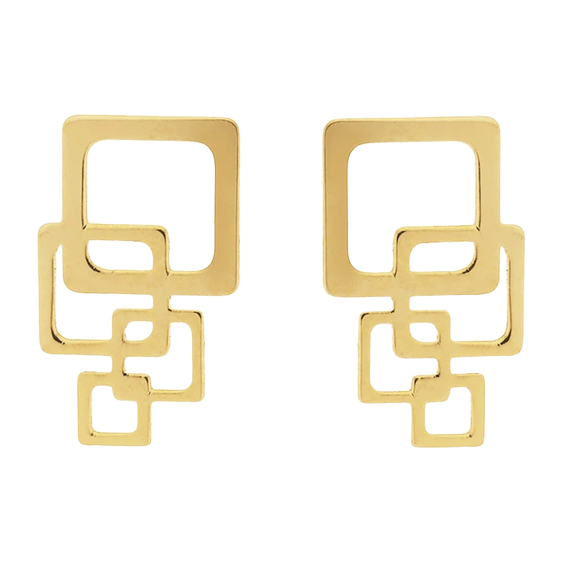 گوشواره طلا 18 عیار مدل ME0690