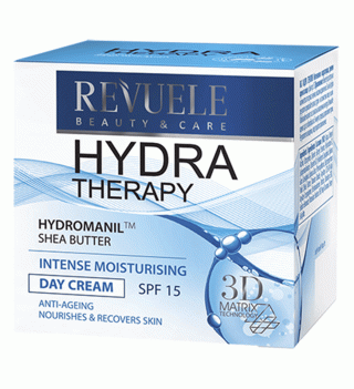 کرم روز آبرسان با اس پی اف 15 مدل Hydra Therapy حجم 50میل ریویوله - 01