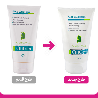 ژل شست و شوی صورت مناسب انواع پوست 150میل الی ژن - 01