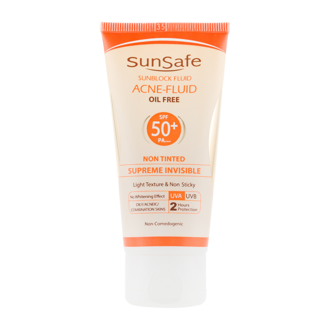 فلوئید ضد آفتاب فاقد چربی دارای SPF50 حجم 50 گرم