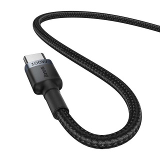 کابل شارژ سریع USB-C به USB-C بیسوس مدل Cafule طول یک متر - 02