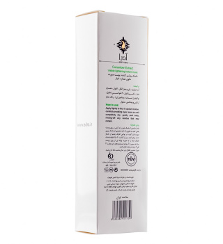 ماسک روشن کننده پوست عصاره خیار آدرا حجم 100 میلی لیتر - 04