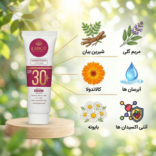 کرم ضد آفتاب و ضد لک بی رنگ دارای spf 30 حجم 40 میلی لیتر ایلابرت - 09
