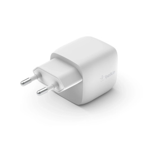شارژر دیواری شارژ سریع USB-C 30 وات بلکین مدل WCH001vfWH - 01
