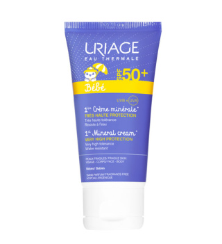 کرم ضد آفتاب بی رنگ اوریاژ با SPF50 مناسب کودک حجم 50 گرم