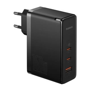 شارژر دیواری بیسوس مدل GaN5 Pro 160W همراه با کابل - 02
