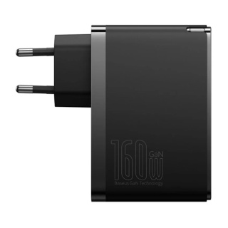 شارژر دیواری بیسوس مدل GaN5 Pro 160W همراه با کابل
