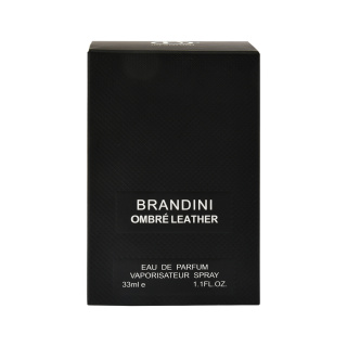 عطر جیبی مردانه مدل Ombre Leather حجم 33 میلی لیتر برندینی - 01