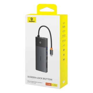 هاب 11 پورت بیسوس مدل Metal Gleam Series II - 02