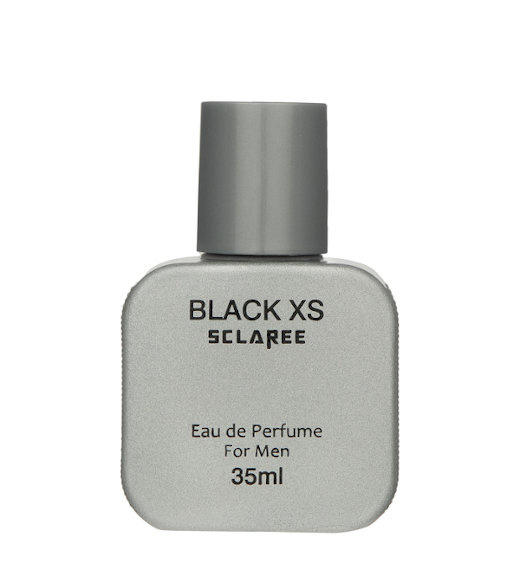 عطر جیبی مردانه Black XS حجم 35میل اسکلاره نمای ۲