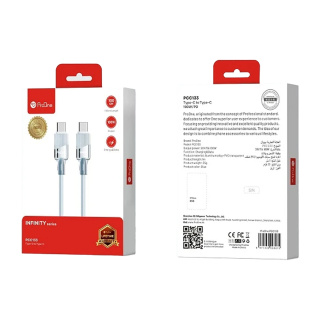 کابل USB-C پرووان مدل PCC133 طول 1 متر - 01