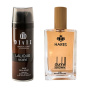 پک هدیه روز مرد 2 عددی شامل اسپری بدن مدل Lalique Noire و ادوپرفیوم مدل Dunhill Brown