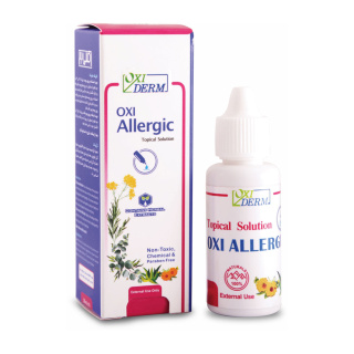 محلول موضعی اکسی درم مدل Oxi Allergic حجم 30 میلی لیتر - 01