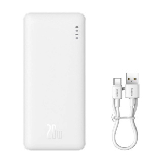 پاوربانک بیسوس مدل Airpow PPQD090102 ظرفیت 30000 میلی آمپر ساعت و توان 20W - 01