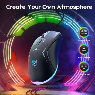 ماوس مخصوص بازی اونیکوما مدل CW917-BK - 06