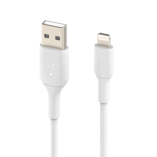 کابل شارژ لایتنینگ به USB-A شارژ سریع بلکین مدل CAA001bt1MWH2PK طول 1 متر بسته 2 عددی - 01