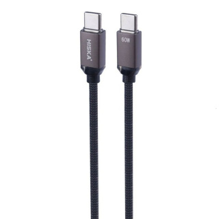 کابل شارژ USB C هیسکا مدل LX 801CC طول 1 متر - 01