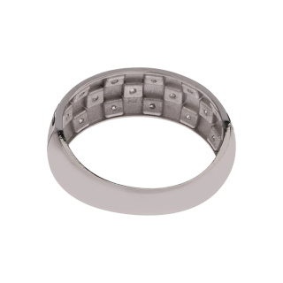 ست حلقه طلا 18 عیار زنانه و مردانه مدل MR1360 مهر گالری - 01
