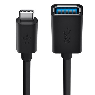 مبدل USB-C به USB-A بلکین مدل F2CU036btBLK - 01