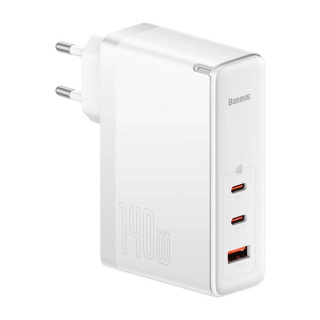 شارژر دیواری بیسوس مدل GaN5 Pro 140W همراه با کابل