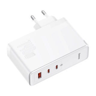 شارژر دیواری بیسوس مدل GaN5 Pro 140W همراه با کابل - 02