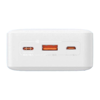 پاوربانک بیسوس مدل Airpow PPQD090102 ظرفیت 30000 میلی آمپر ساعت و توان 20W - 02