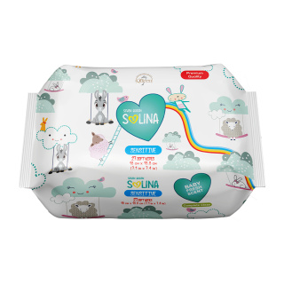 دستمال مرطوب کودک مدل Premium Quality بسته 27عددی سون کوئین - 01