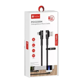 کابل تبدیل USB به microUSB پرووان مدل PCC235 - 01