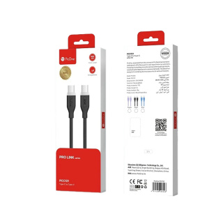 کابل usb-c مدل PCC121 پرووان - 01