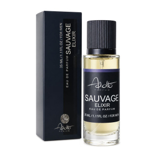 عطرجیبی مردانه مدل Savage Elixir حجم 35 میلی لیتر آدولفو - 02