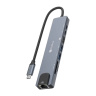هاب 8 پورت USB C مدل PHU595 پرووان