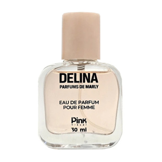 عطر جیبی زنانه مدل Delina حجم 30 میلی لیتر پینک ویژوال