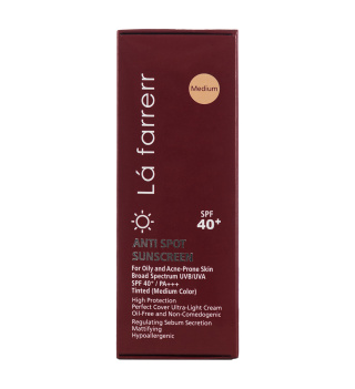 ضد آفتاب و ضد لک رنگی لافارر SPF40 مناسب پوست چرب و آکنه دار حجم 40 میلی لیتر - 06