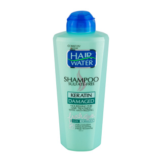 شامپو مدل Hair Water مناسب مو کراتینه شده حجم 400میلی لیتر کامان