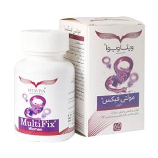 پک دو عددی قرص ویتاویوا مدل Multifix مناسب بانوان بسته 60 عددی و کپسول پاور فیت بسته 32 عددی هولیستیکا - 02