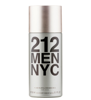 اسپری بدن مردانه کارولینا هررا مدل 212 Men Nyc حجم 150 میلی لیتر
