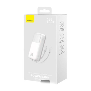 پاوربانک بیسوس مدل Comet PPMD020102 ظرفیت 20000mAh و توان 22.5W همراه با کابل - 03