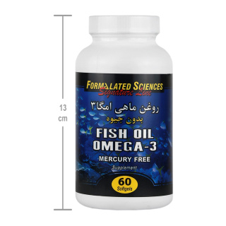 سافت ژل مدل روغن ماهی امگا 3 بدون جیوه بسته 60 عددی فرمولیتد ساینسز - 03