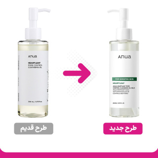 روغن پاک کننده و کنترل منافذ حاوی عصاره هوتونیا کوردتا حجم 200 میلی لیتر آنوا - 01