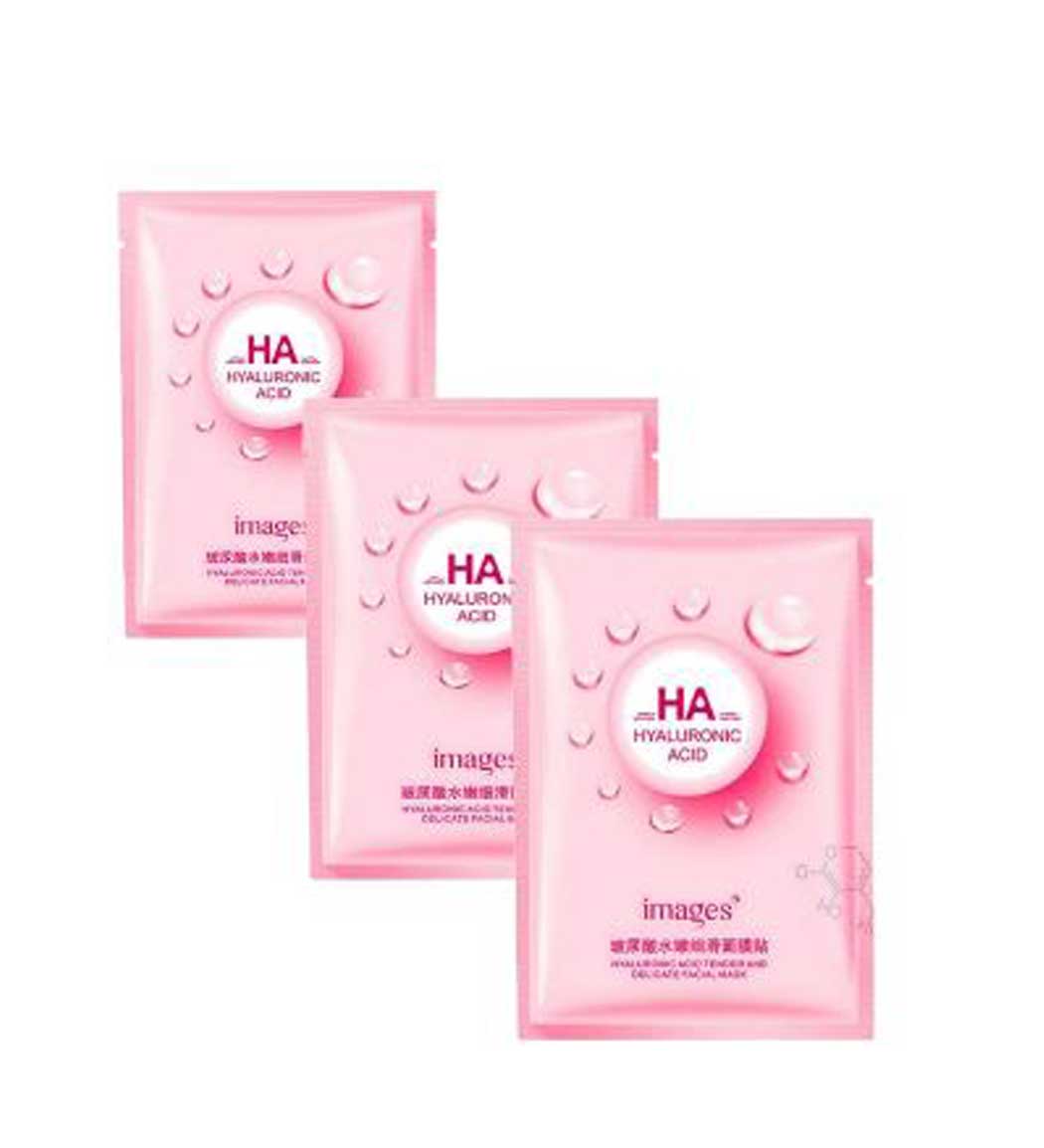 پک سه عددی ماسک صورت مدل Hyaluronic Acid ایمیجز
