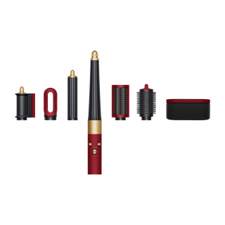 سشوار برس دار حالت دهنده دایسون مدل Airwrap HS05 Red Velvet Gold - 02