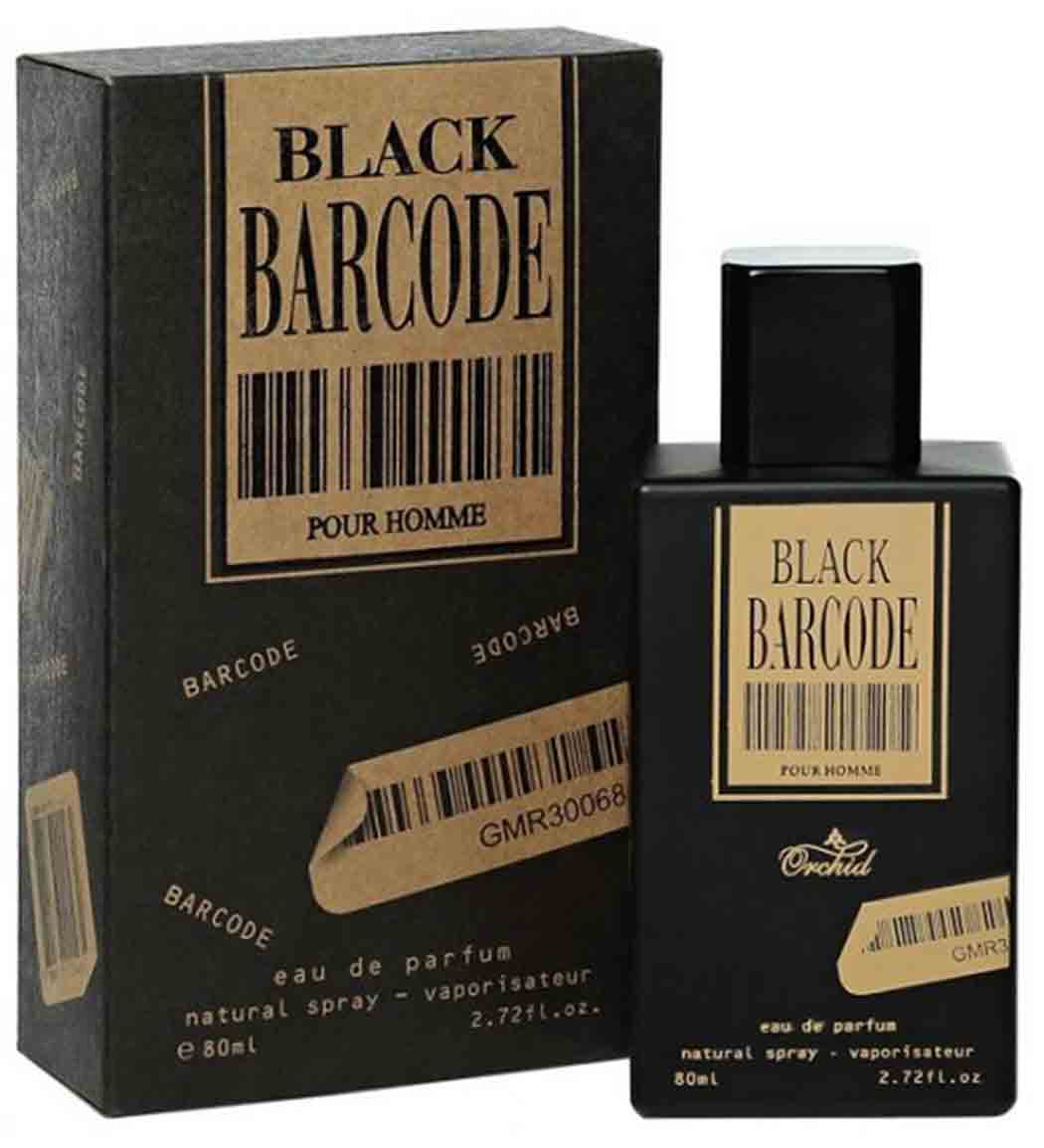 ادوپرفیوم مردانه پاشا مدل Barcode Black حجم 80 میلی لیتر نمای ۲