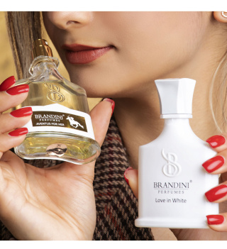 عطر زنانه Love In White حجم 33 میل برندینی - 01