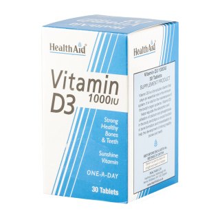 پک 2 عددی قرص ویتامین D3 1000 بسته 30 عددی هلث اید - 03
