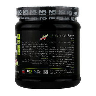 پودر محرک عملکرد قبل از تمرین نوترابایو مدل Pre با طعم لیمو و گیلاس وزن 599 گرم - 01